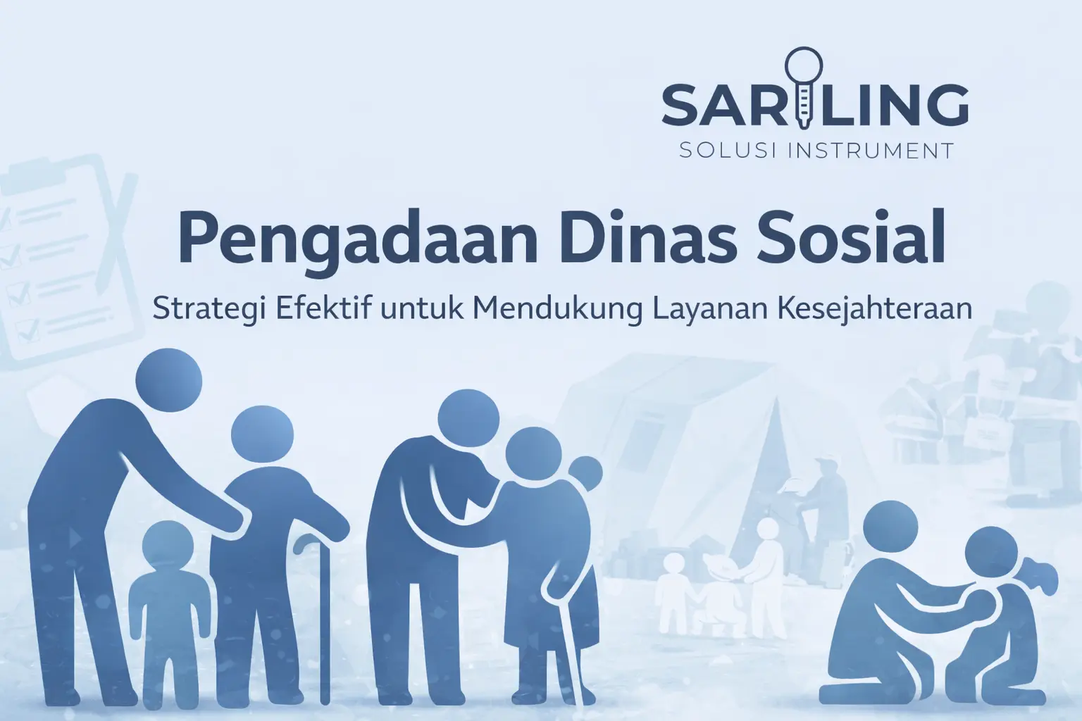 Ilustrasi pengadaan Dinas Sosial untuk mendukung layanan kesejahteraan masyarakat