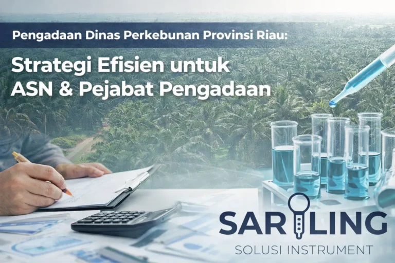 ASN melakukan evaluasi vendor pada Pengadaan Dinas Perkebunan Provinsi Riau