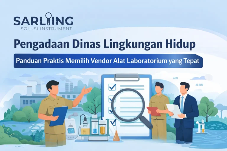 Ilustrasi pengadaan Dinas Lingkungan Hidup dalam memilih vendor alat laboratorium untuk kebutuhan pemerintah