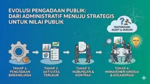 “Evolusi pengadaan publik dalam sistem INAPROC Dinas Kominfo dari administrasi menuju strategi”