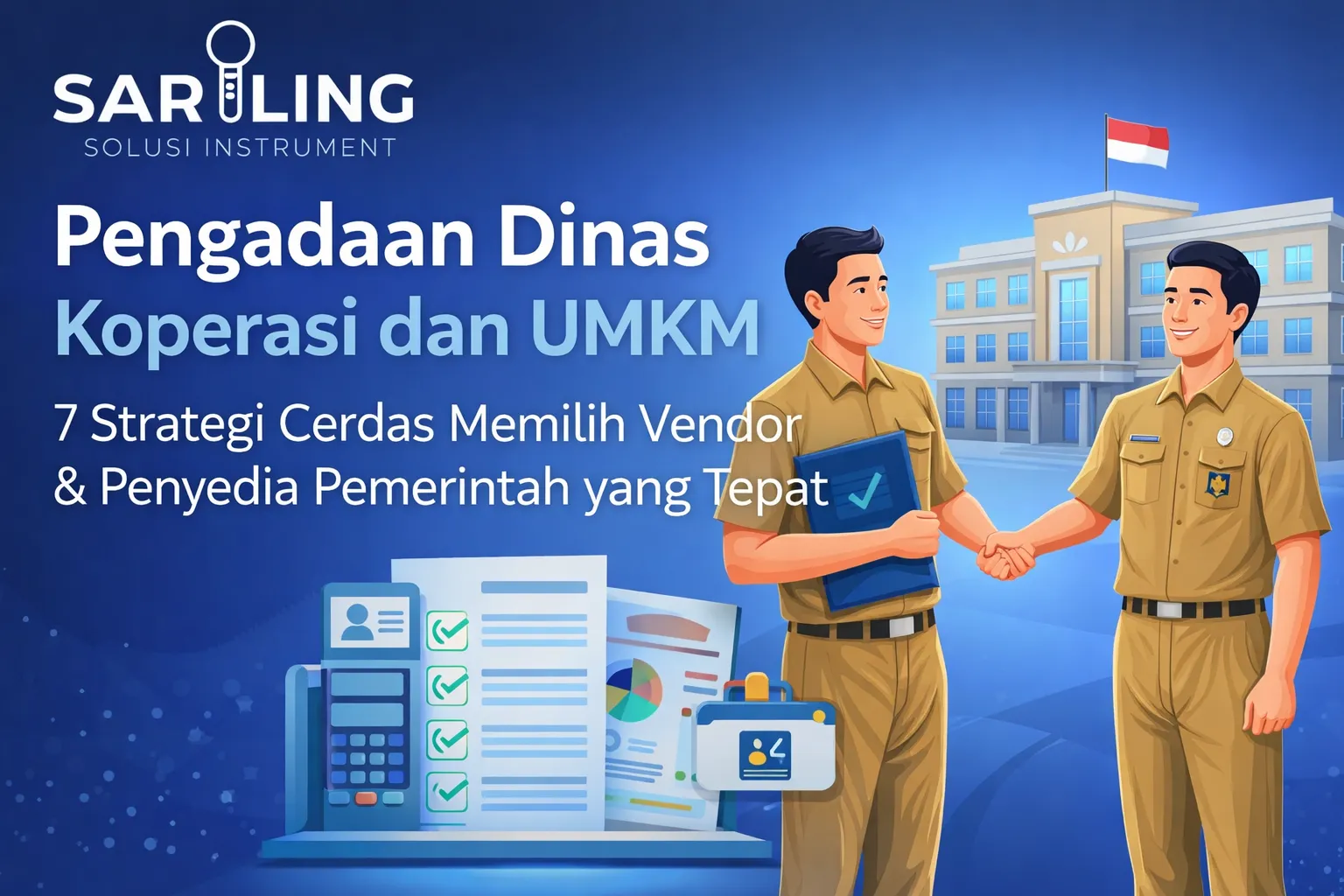 “Ilustrasi pengadaan Dinas Koperasi dan UMKM dalam memilih vendor dan penyedia pemerintah yang tepat”