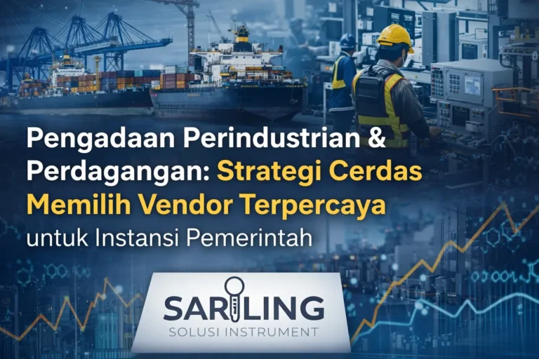 Ilustrasi pengadaan perindustrian dan perdagangan serta strategi memilih vendor terpercaya untuk instansi pemerintah oleh Solusi Intrument