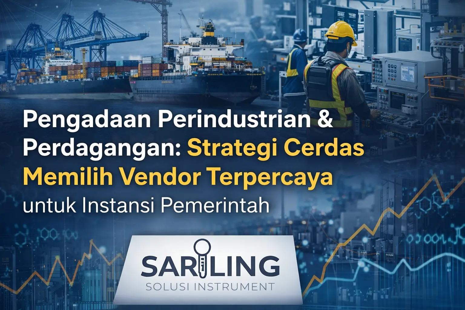 Ilustrasi pengadaan perindustrian dan perdagangan serta strategi memilih vendor terpercaya untuk instansi pemerintah oleh Solusi Intrument
