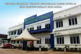 pelayanan Gedung RSUD Embung Fatimah sebagai bagian dari pengadaan RSUD Embung Fatimah untuk meningkatkan layanan kesehatan