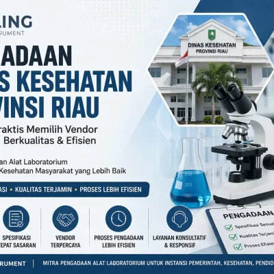 “Pengadaan Dinas Kesehatan Provinsi Riau untuk alat laboratorium bersama Solusi Instrument” yang efektif