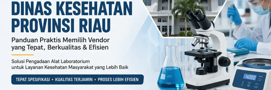 “Pengadaan Dinas Kesehatan Provinsi Riau untuk alat laboratorium bersama Solusi Instrument” yang efektif