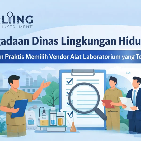 Ilustrasi pengadaan Dinas Lingkungan Hidup dalam memilih vendor alat laboratorium untuk kebutuhan pemerintah