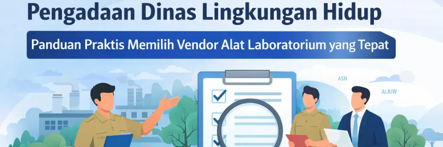 Ilustrasi pengadaan Dinas Lingkungan Hidup dalam memilih vendor alat laboratorium untuk kebutuhan pemerintah
