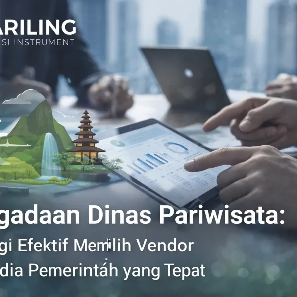 “Ilustrasi pengadaan dinas pariwisata dengan strategi memilih vendor penyedia pemerintah yang tepat oleh Sariling Solusi Instrument”