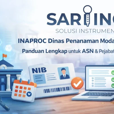 INAPROC Dinas Penanaman Modal & PTSP untuk ASN dan pejabat pengadaan