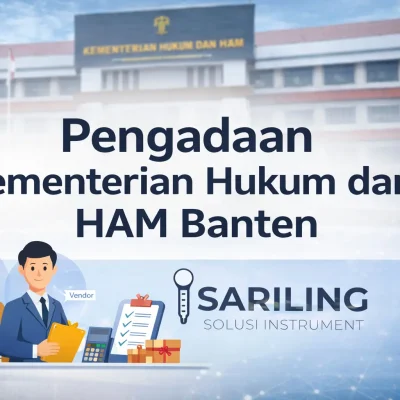 Pengadaan Kemenkumham Banten bersama ASN dan vendor Sariling Solusi Instrument