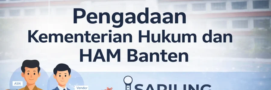 Pengadaan Kemenkumham Banten bersama ASN dan vendor Sariling Solusi Instrument