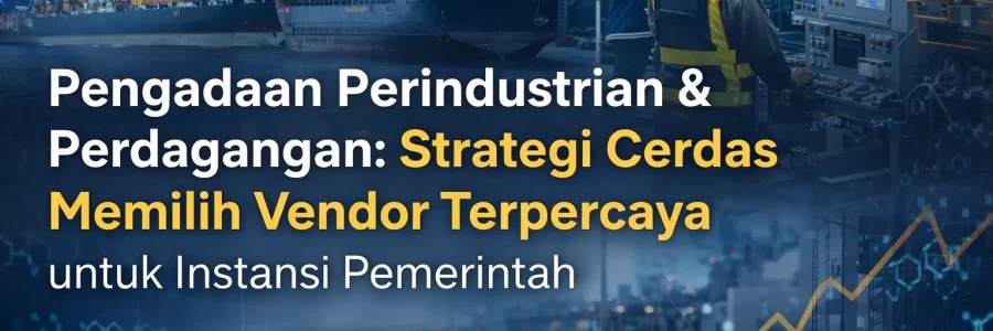 Ilustrasi pengadaan perindustrian dan perdagangan serta strategi memilih vendor terpercaya untuk instansi pemerintah oleh Solusi Intrument