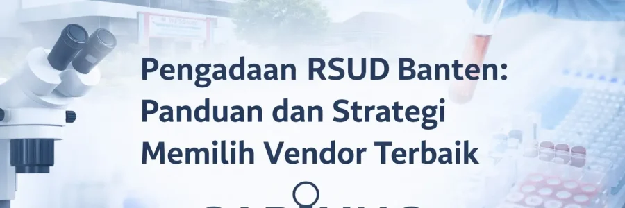 Feature image pengadaan RSUD Banten bersama Sariling Solusi Instrument